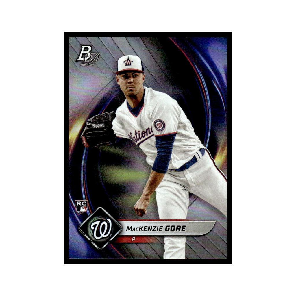 MacKenzie Gore Rookie 2022 Bowman Platinum #59 Washington Nationals NM