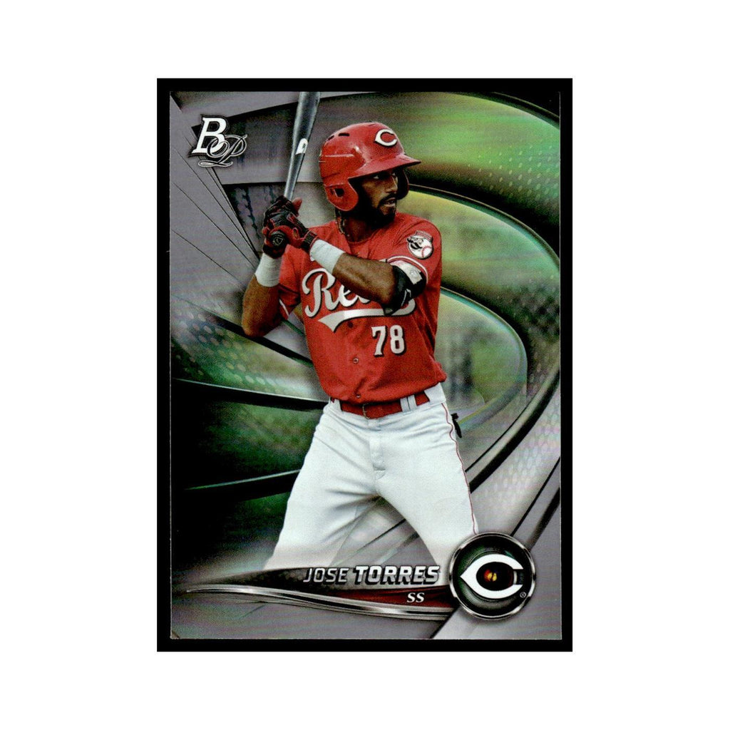 Jose Torres 2022 Bowman Platinum #TOP-39 Cincinnati Reds Baseball Card NM