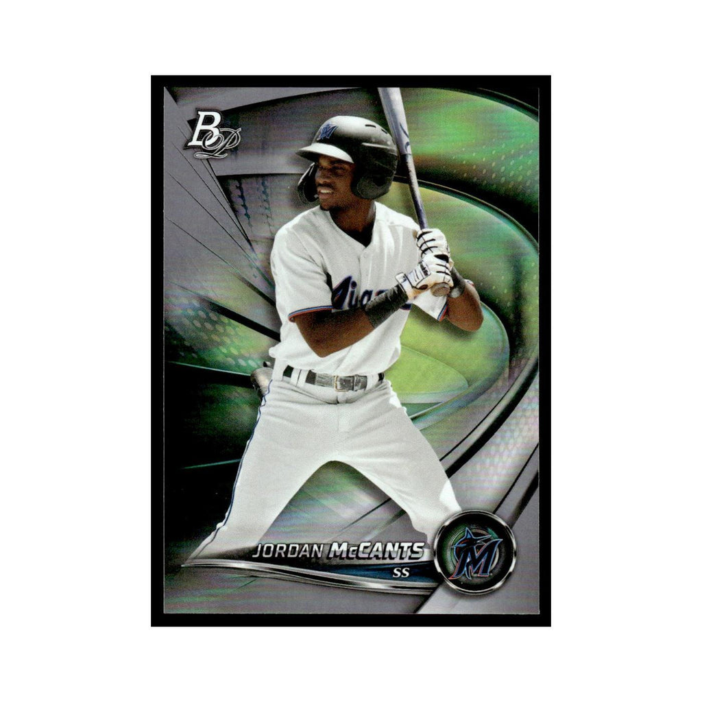 Jordan McCants 2022 Bowman Platinum #TOP-37 Miami Marlins Baseball Card NM