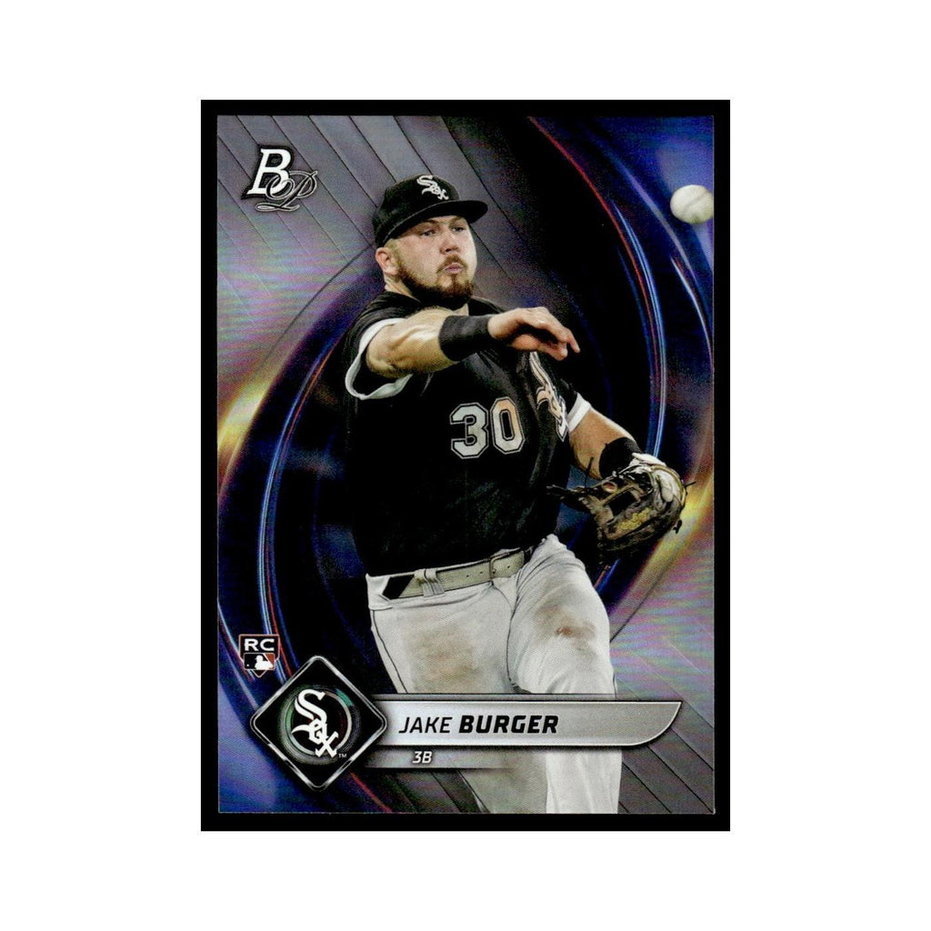 Jake Burger Rookie 2022 Bowman Platinum #82 Chicago White Sox Baseball Card NM