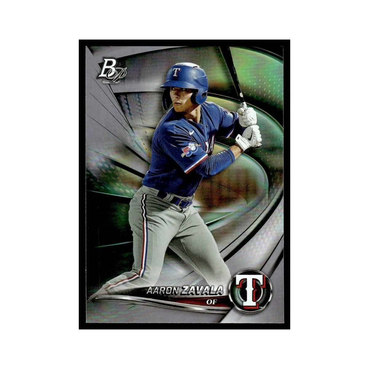 Aaron Zavala 2022 Bowman Platinum #TOP-38 Texas Rangers Baseball Card NM