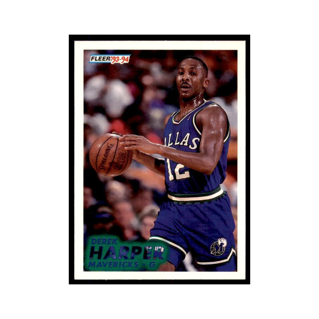 1993 Fleer Derek Harper Basketball Cards #44