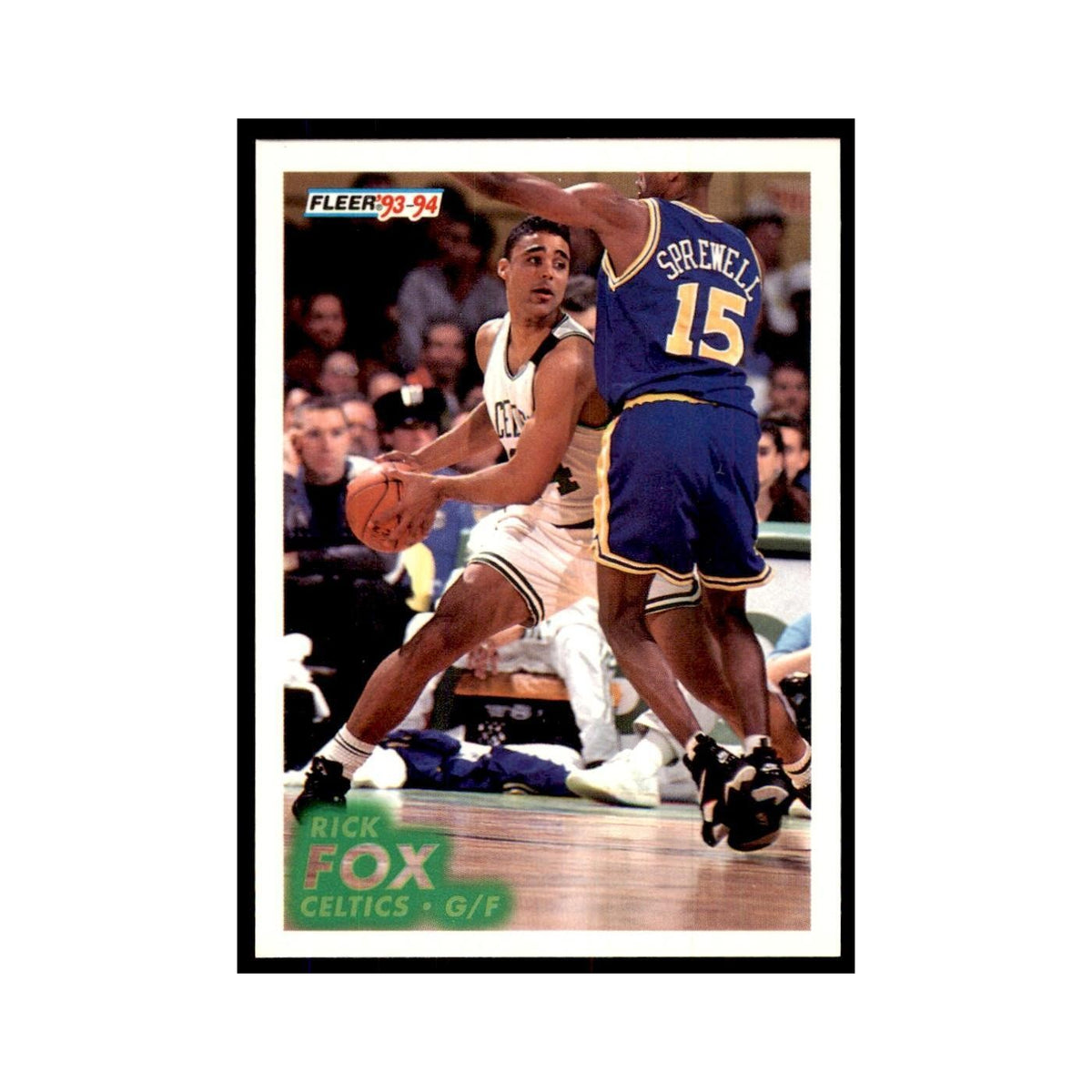 1993 Fleer Rick Fox Basketball Cards #12