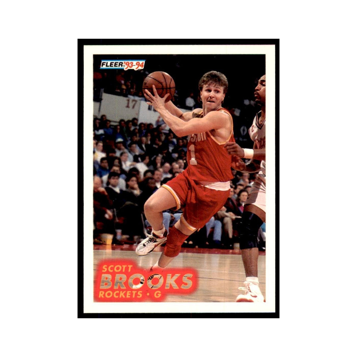 1993 Fleer Scott Brooks Basketball Cards #74