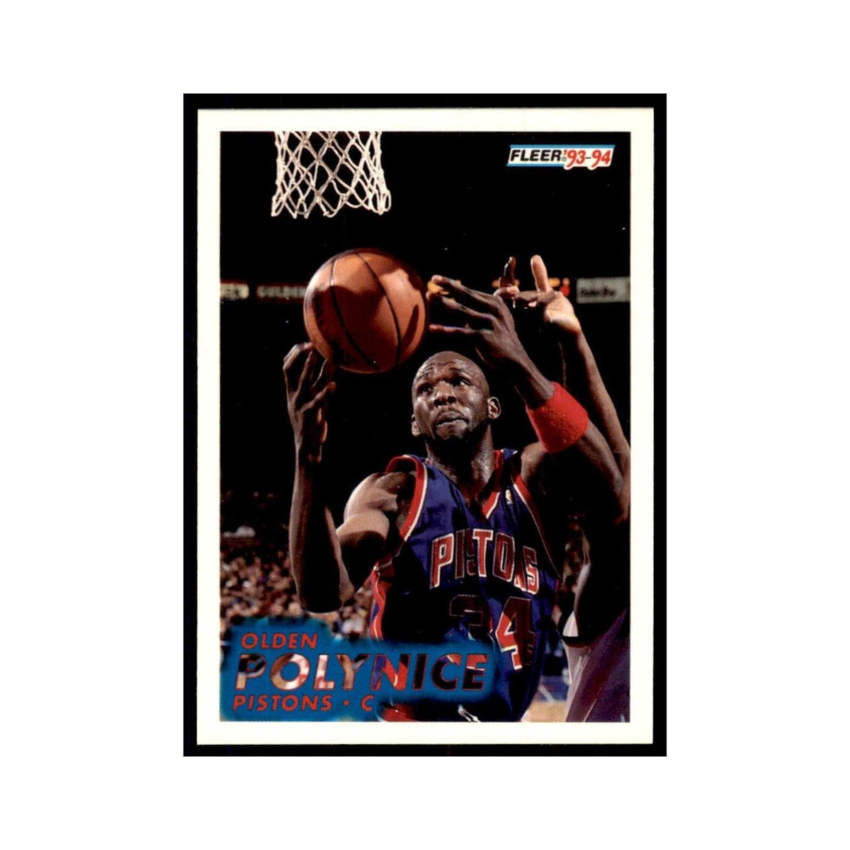 1993 Fleer Olden Polynice Basketball Cards #62