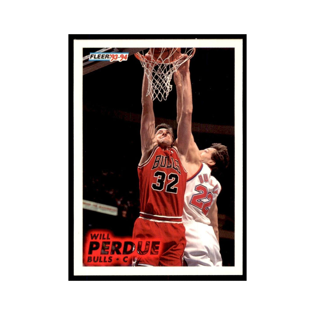 1993 Fleer Will Perdue Basketball Cards #31