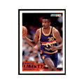 1993 Fleer Marcus Liberty Basketball Cards #52