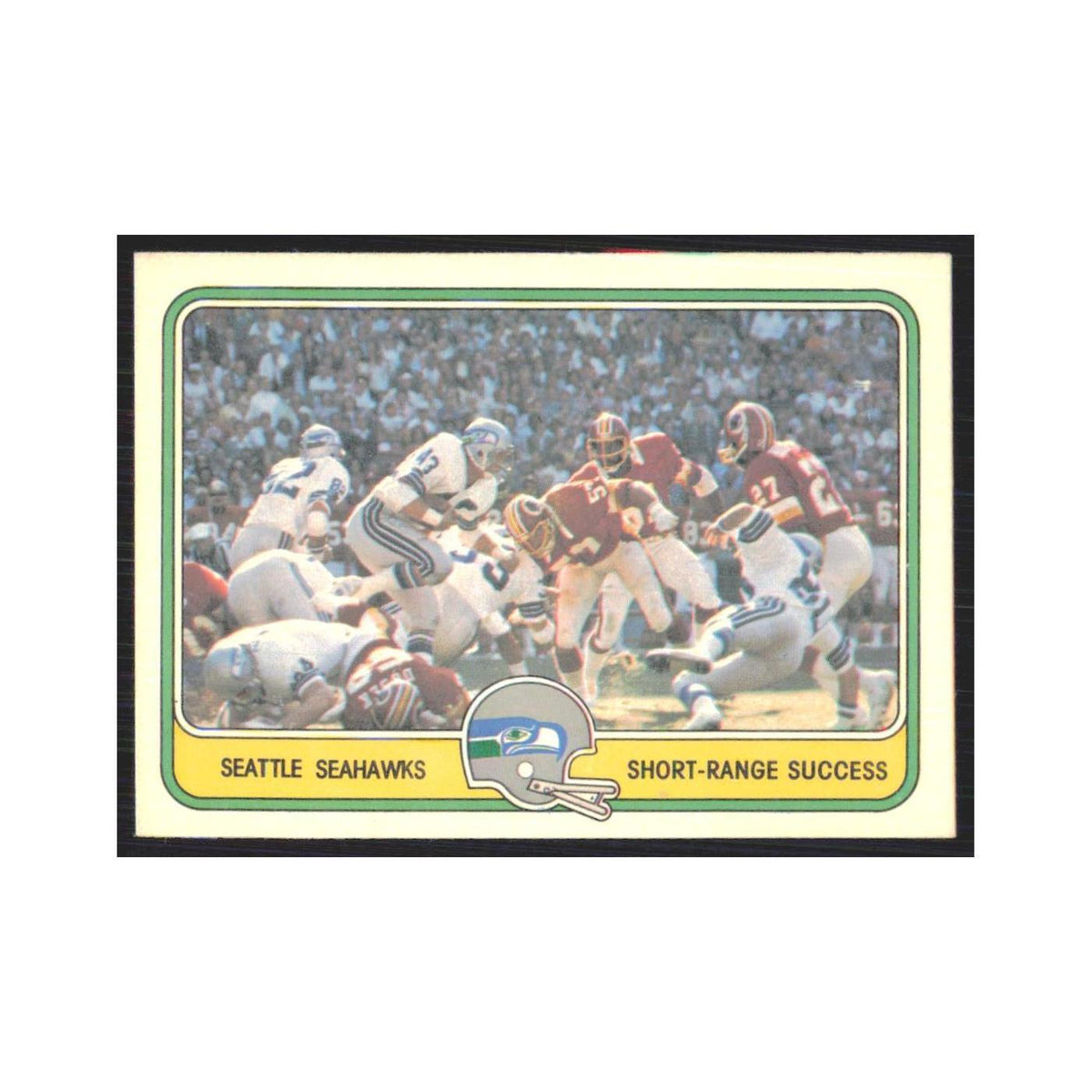 1981 Fleer Seattle Seahawks Offense Seahawks #51