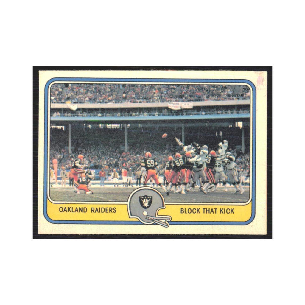 1981 Fleer Oakland Raiders Defense Raiders #40