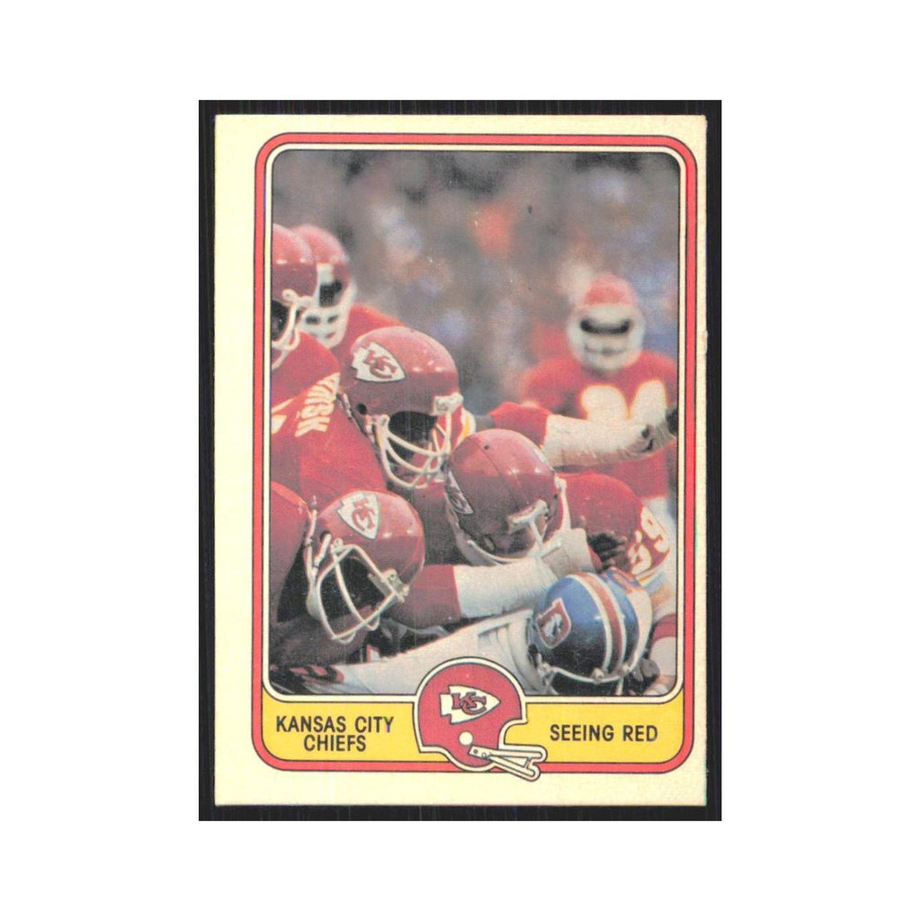 1981 Fleer Kansas City Chiefs Defense Chiefs #24
