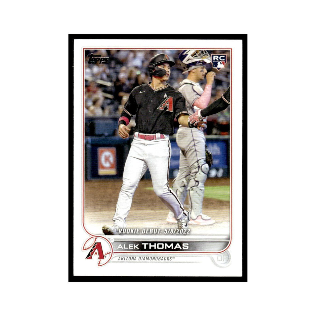 Alek Thomas Rookie 2022 Topps #US282 Arizona Diamondbacks Baseball Card NM