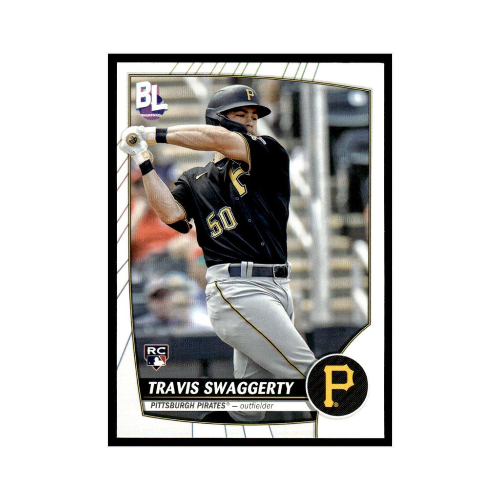 Travis Swaggerty Rookie 2023 Topps Big League #14 Pittsburgh Pirates NM