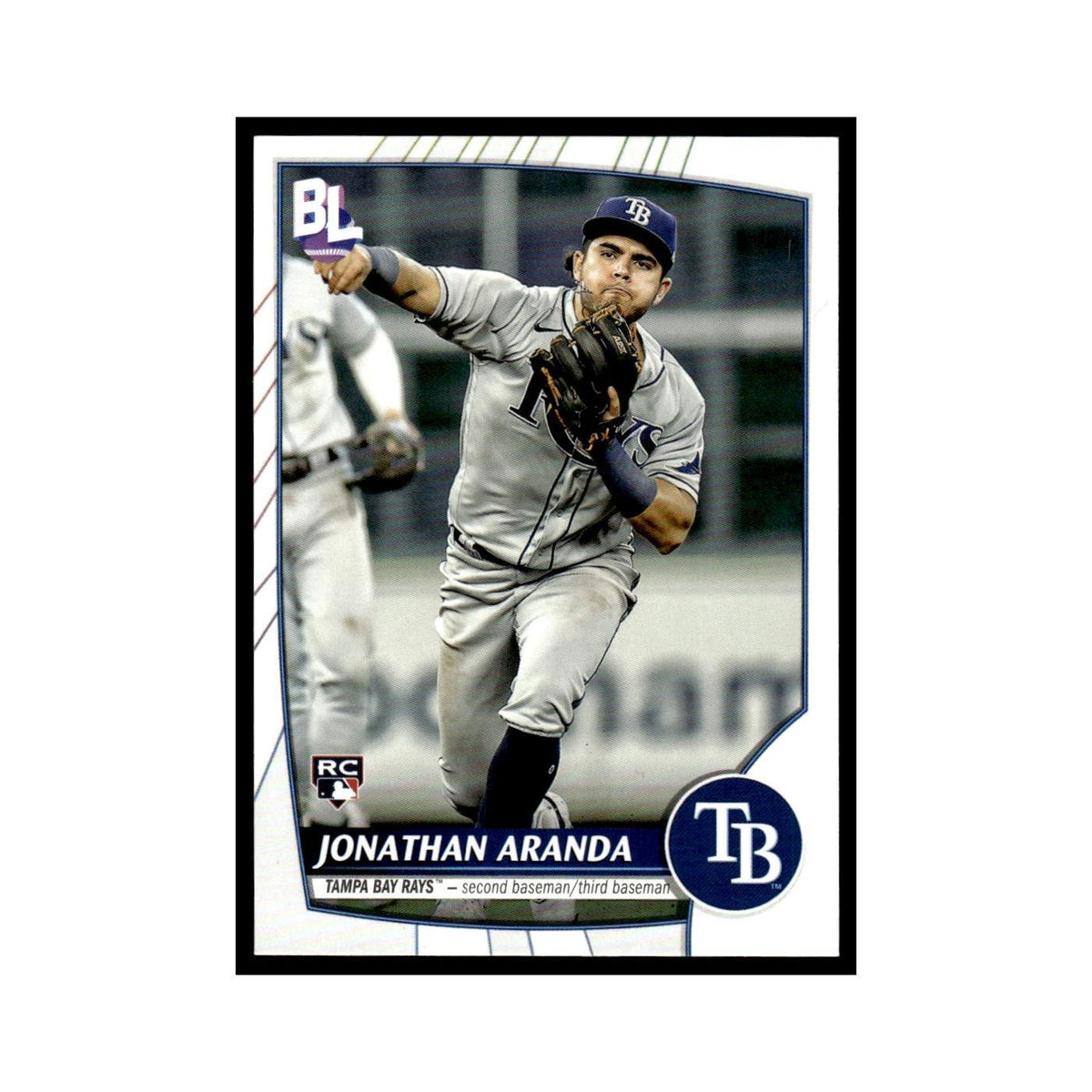 Jonathan Aranda Rookie 2023 Topps Big League #12 Tampa Bay Rays Baseball Card NM