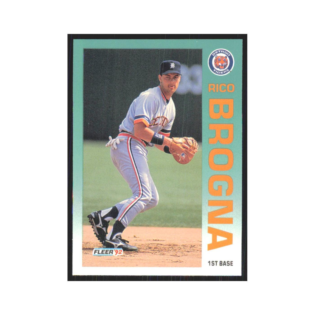 1992 Fleer Update Rico Brogna Tigers #U-19