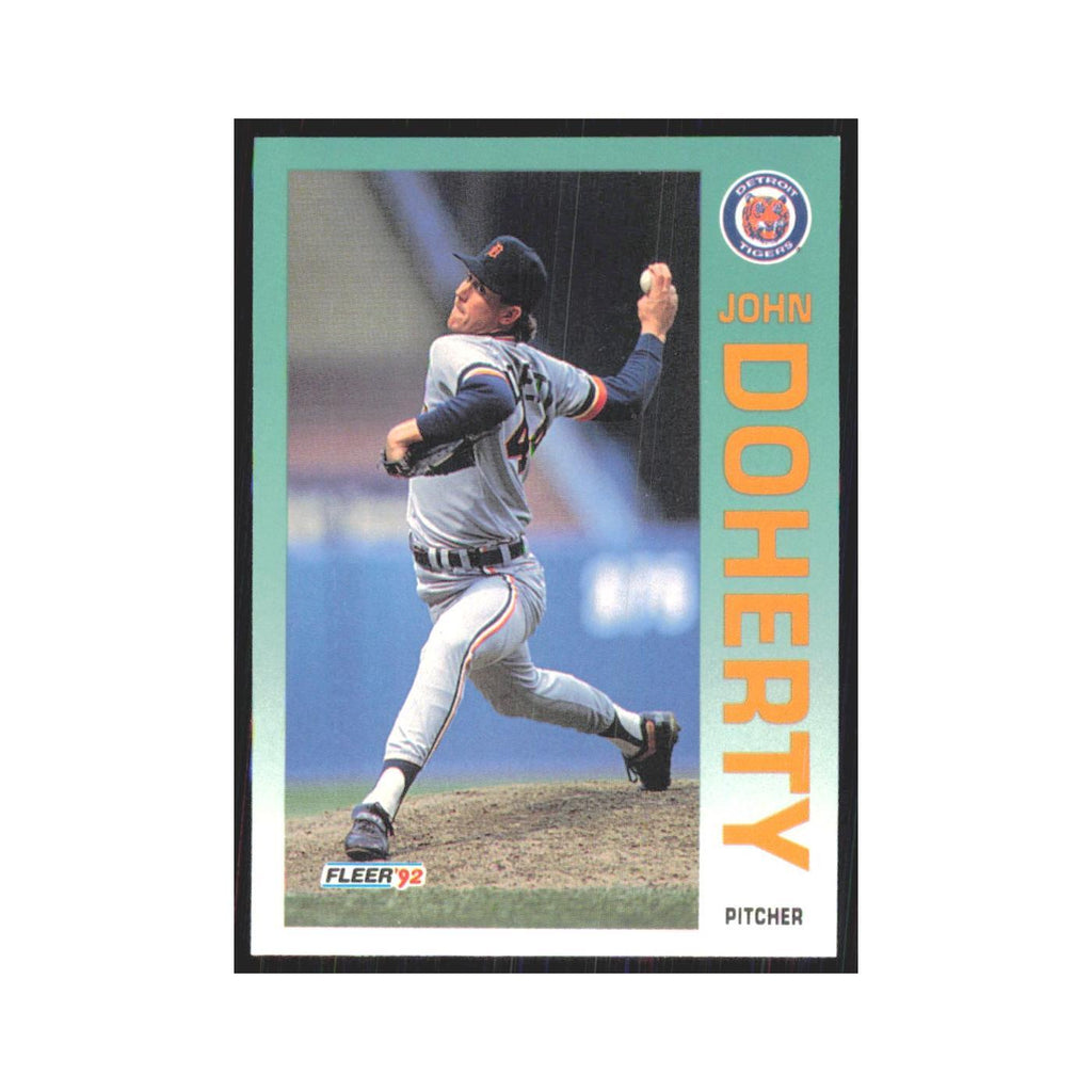 1992 Fleer Update John Doherty Tigers #U-20
