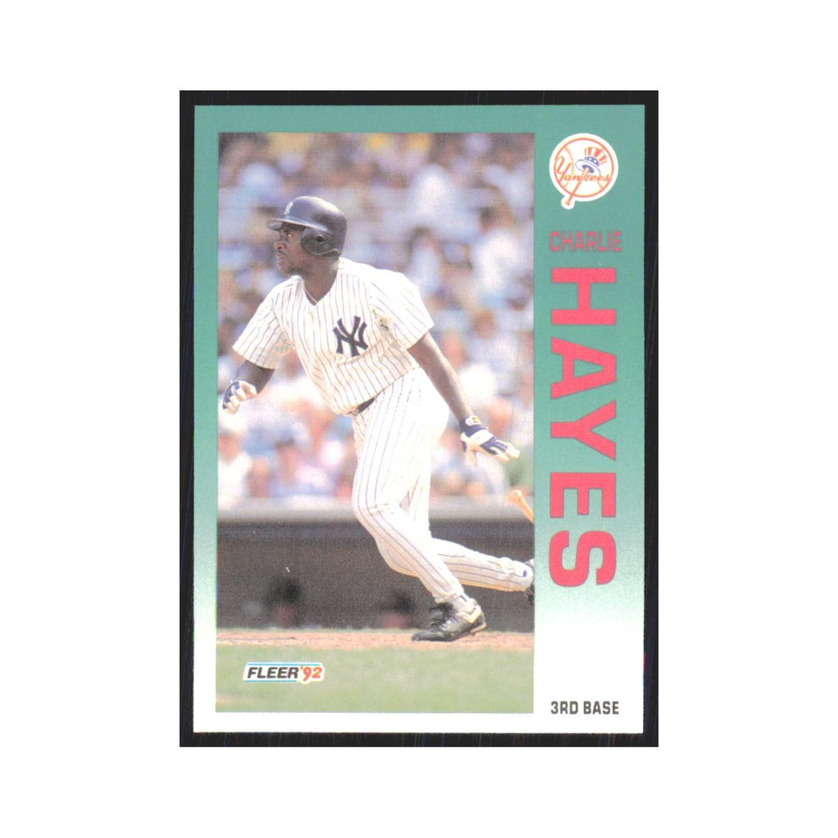 1992 Fleer Update Charlie Hayes Yankees #U-42