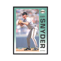 1992 Fleer Update Cory Snyder Giants #U-130