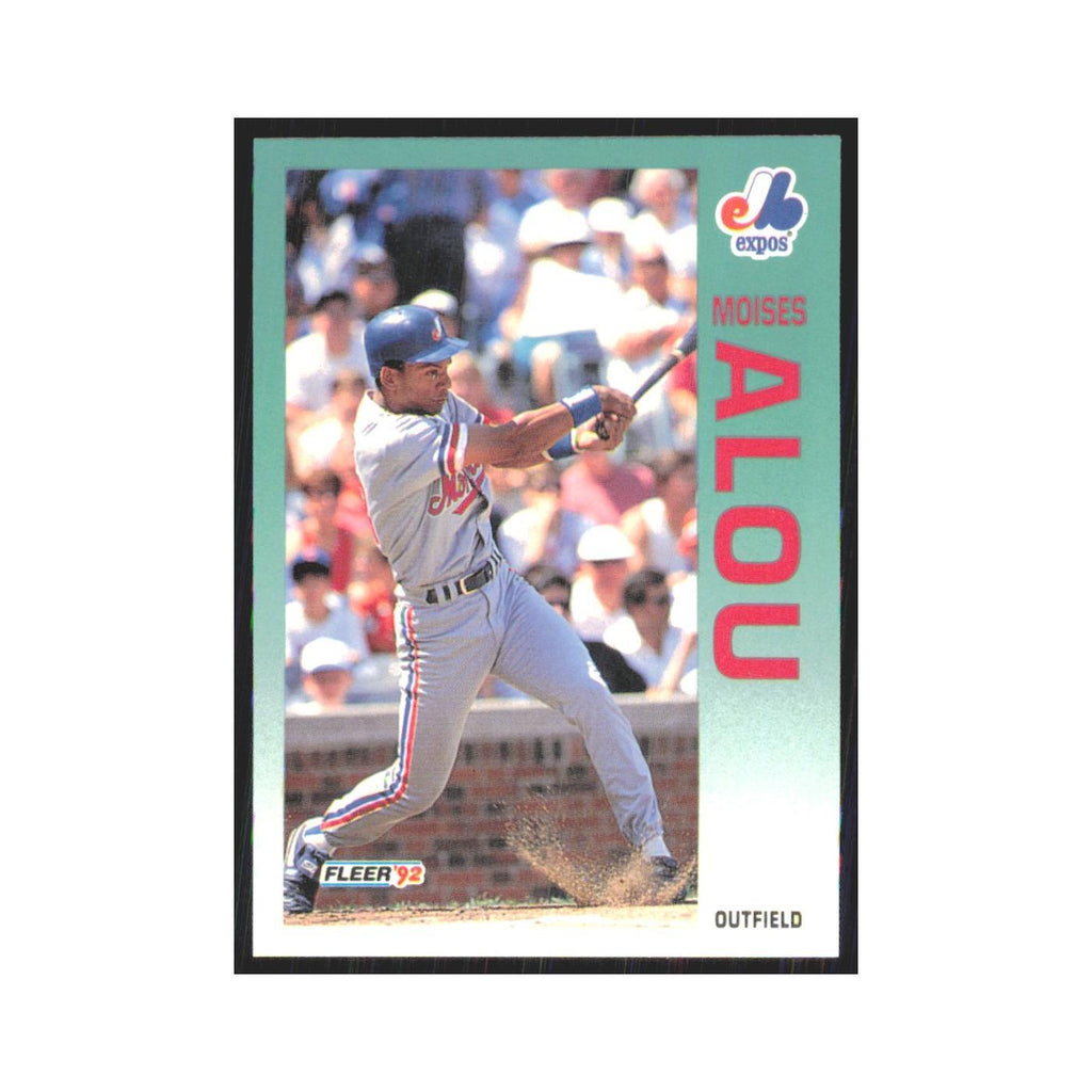 1992 Fleer Update Moises Alou Montreal Expos #U-95