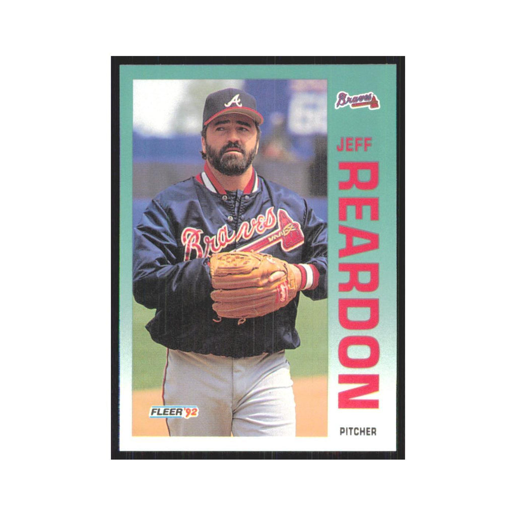 1992 Fleer Update Jeff Reardon Braves #U-71