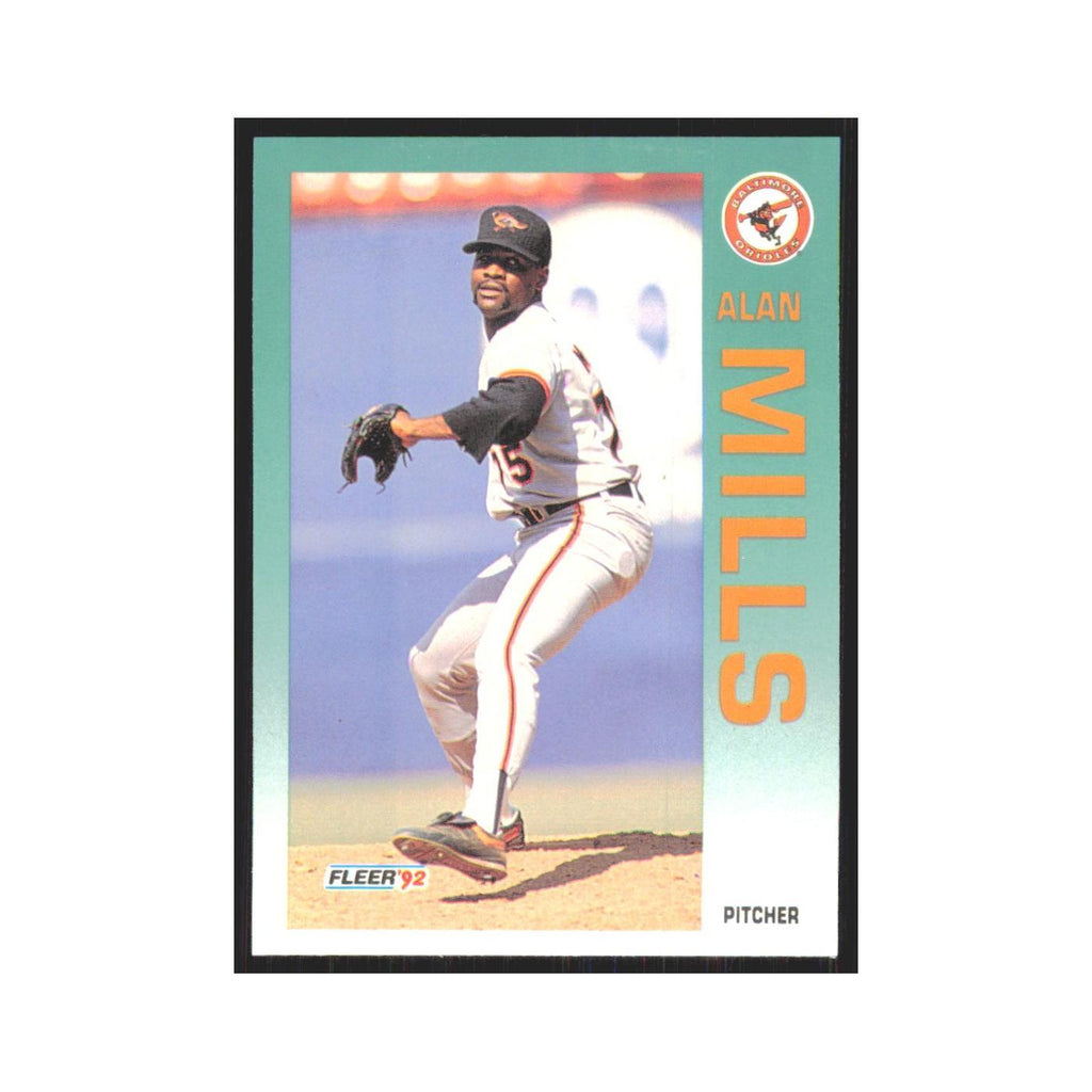 1992 Fleer Update Alan Mills Orioles #U-2