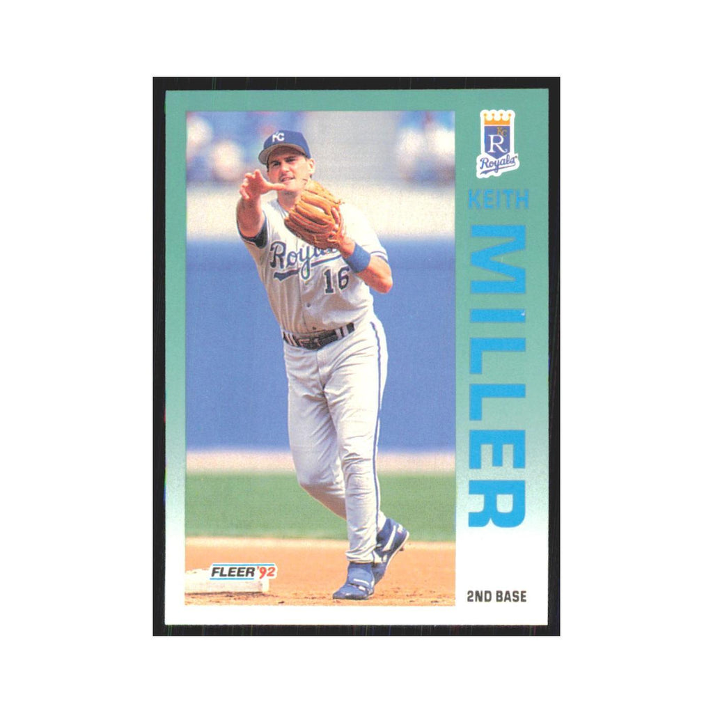 1992 Fleer Update Keith Miller Royals #U-31