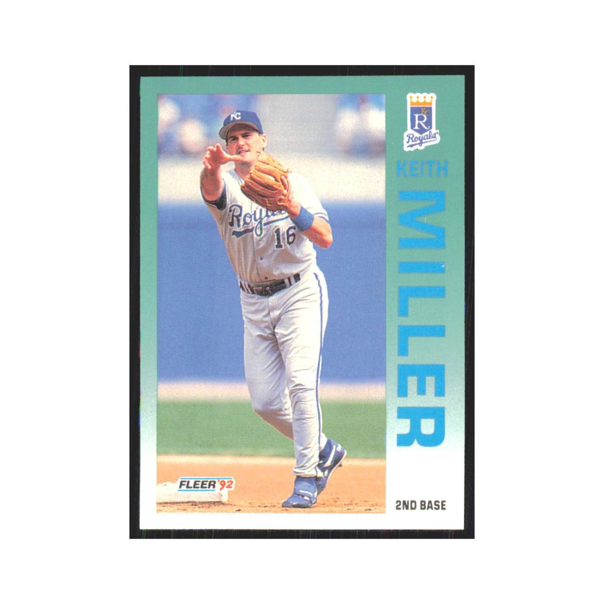 1992 Fleer Update Keith Miller Royals #U-31