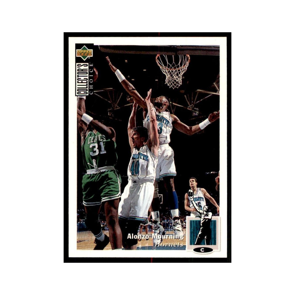 1994 Upper Deck Collectors Choice Alonzo Mourning Basketball Cards #133