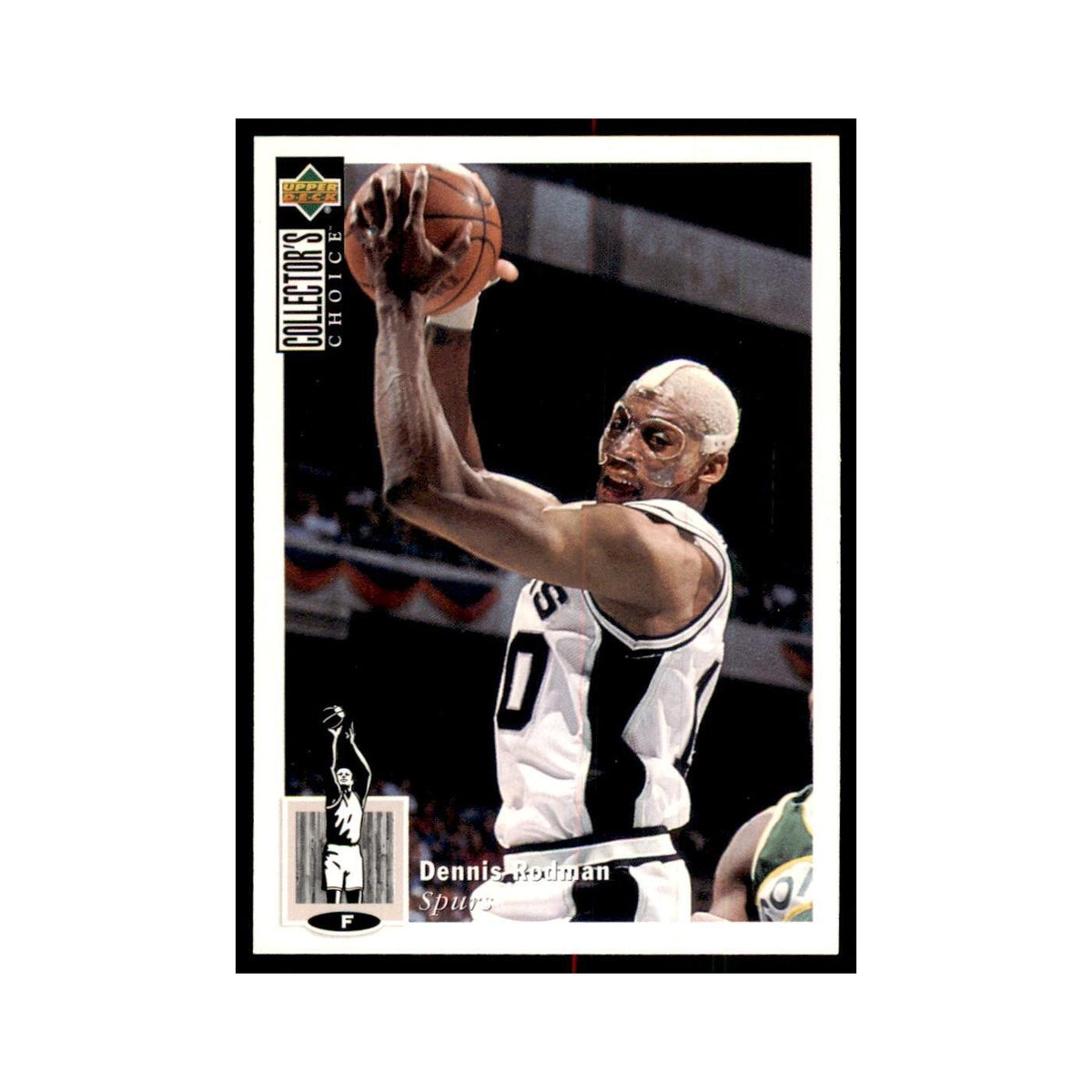 1994 Upper Deck Collectors Choice Dennis Rodman Basketball Cards #10