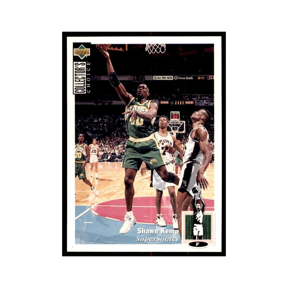 1994 Upper Deck Collectors Choice Shawn Kemp Basketball Cards #140