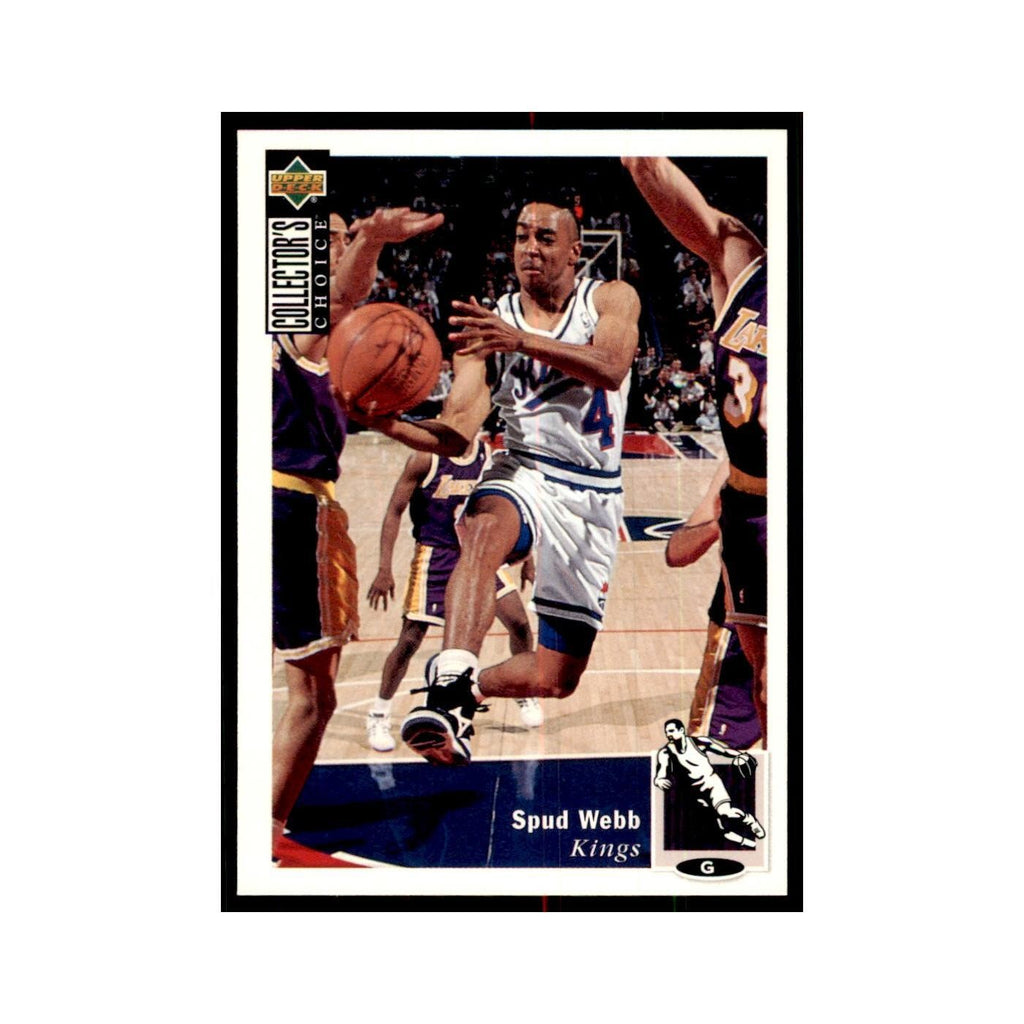 1994 Upper Deck Collectors Choice Spud Webb Basketball Cards #89