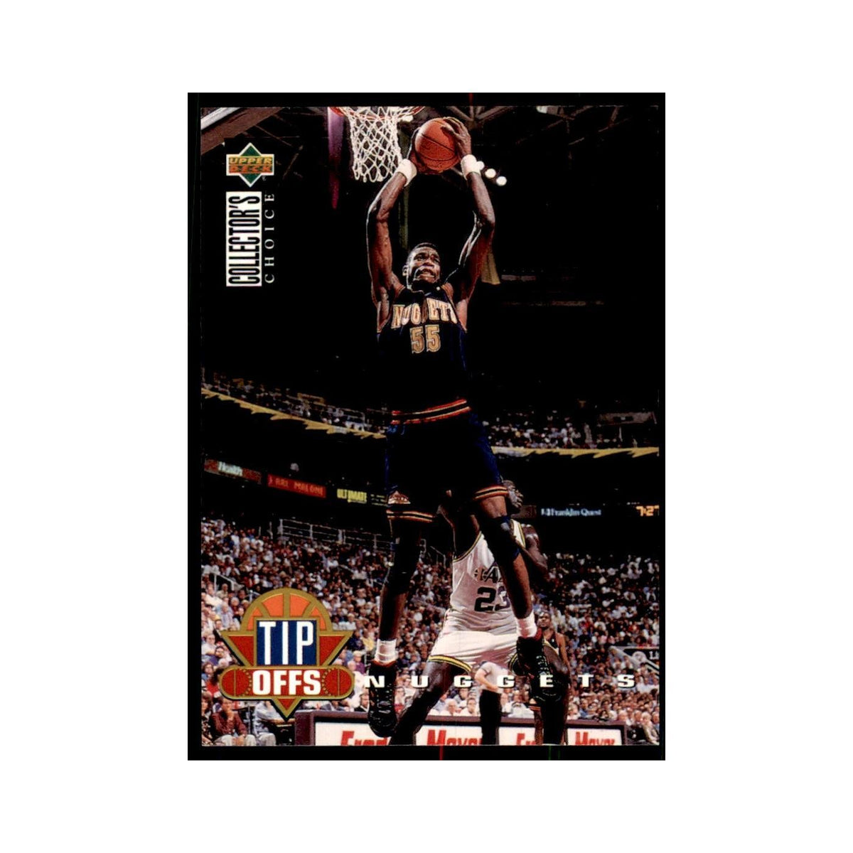1994 Upper Deck Collectors Choice Dikembe Mutombo Basketball Cards #172