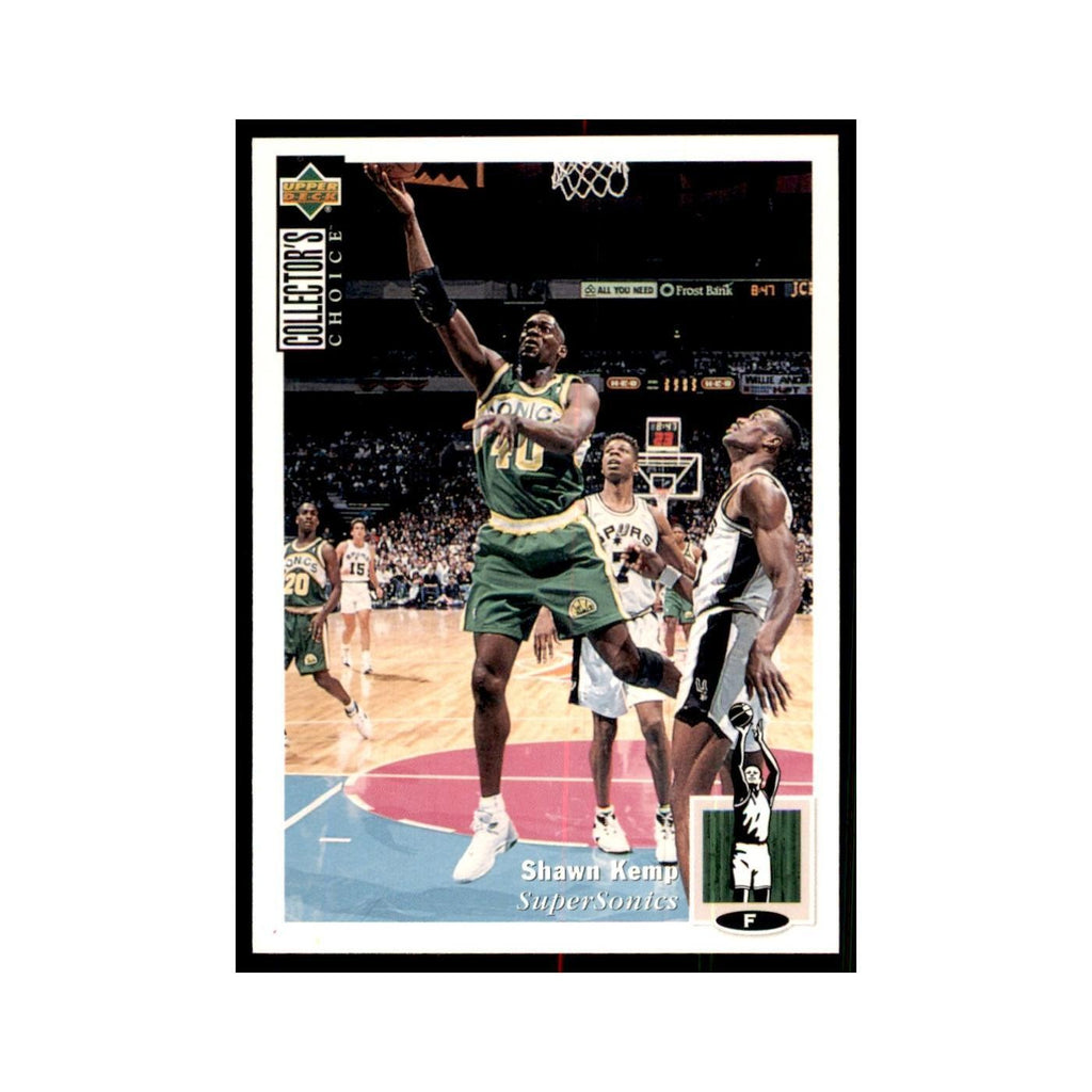 1994 Upper Deck Collectors Choice Shawn Kemp Basketball Cards #140
