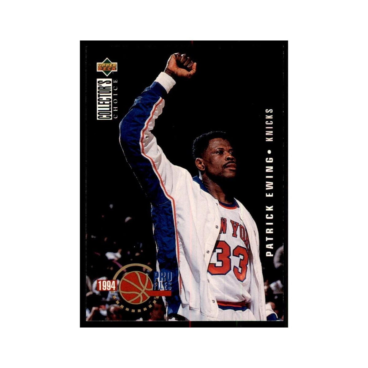 1994 Upper Deck Collectors Choice Patrick Ewing Basketball Cards #201