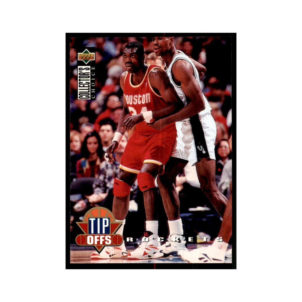 1994 Upper Deck Collectors Choice Hakeem Olajuwon Basketball Cards #175