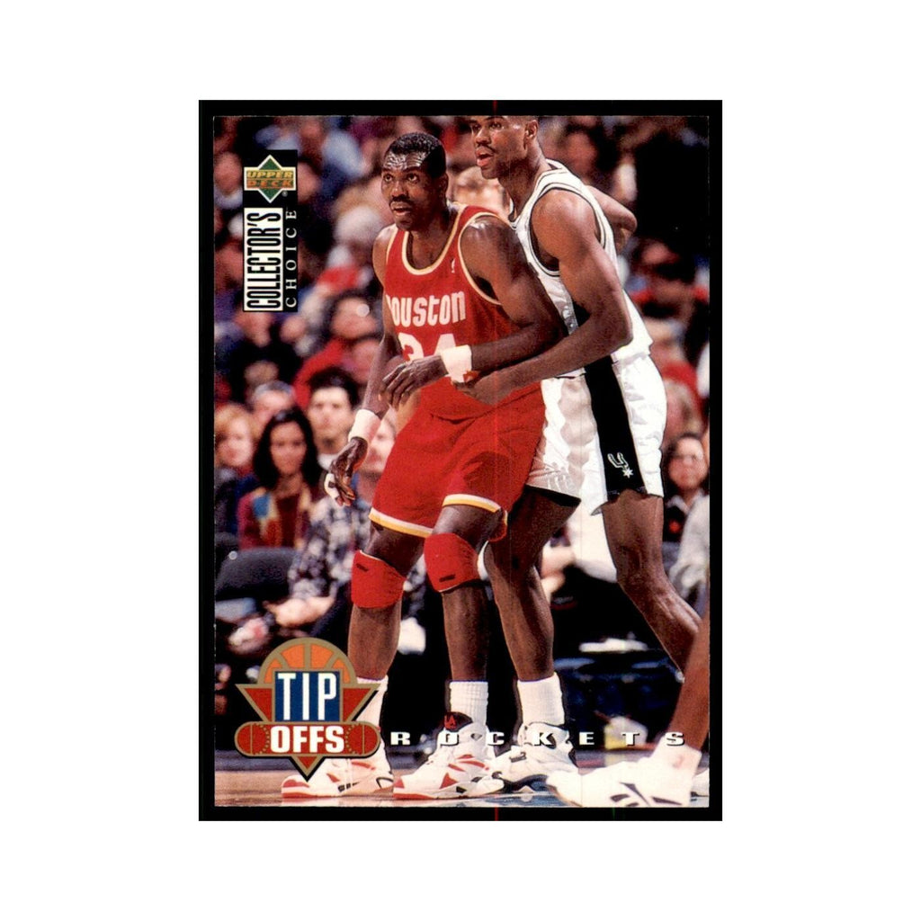 1994 Upper Deck Collectors Choice Hakeem Olajuwon Basketball Cards #175