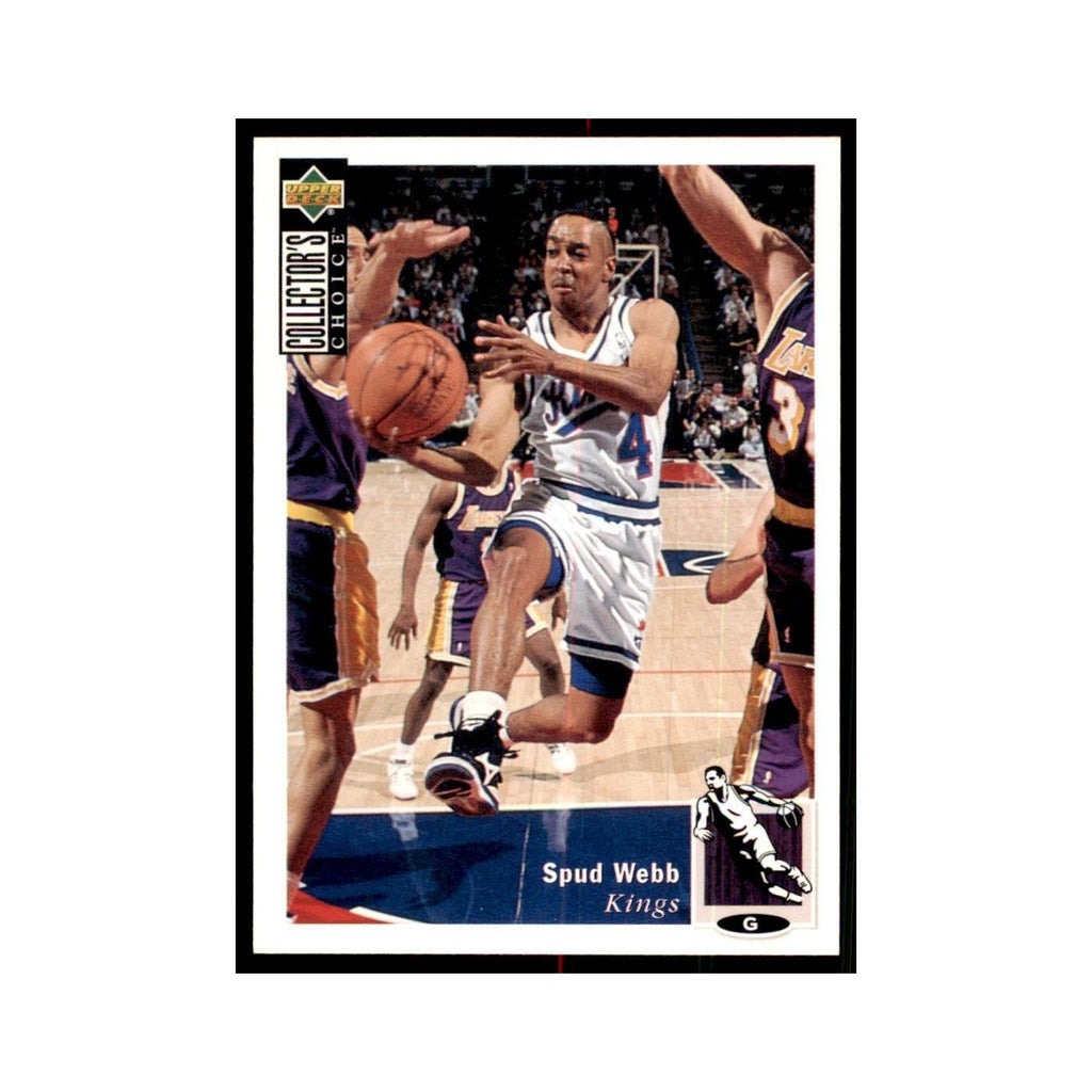 1994 Upper Deck Collectors Choice Spud Webb Basketball Cards #89