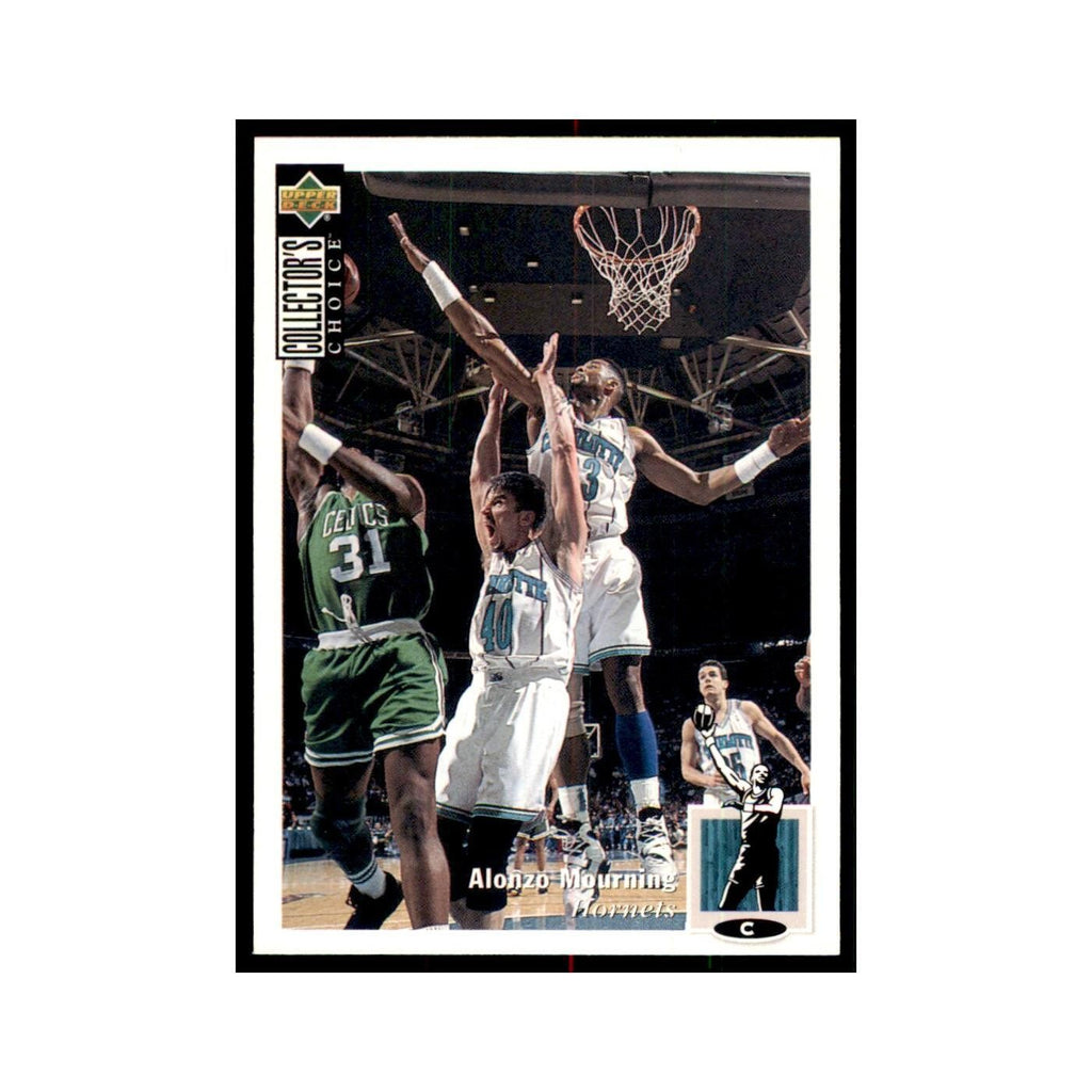 1994 Upper Deck Collectors Choice Alonzo Mourning Basketball Cards #133