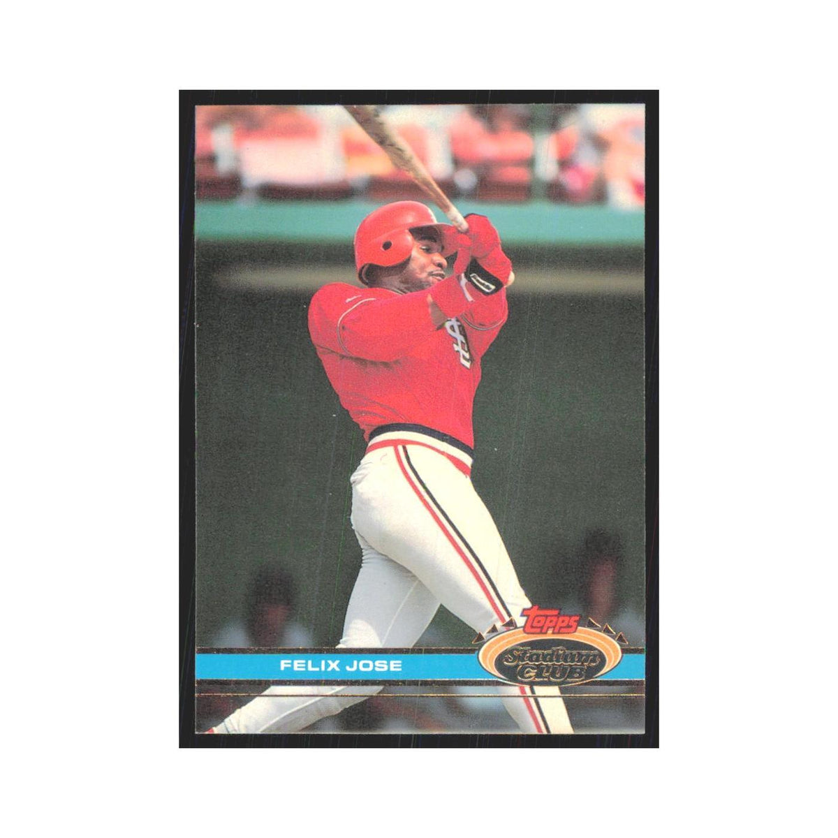 1991 Stadium Club Felix Jose Cardinals #366