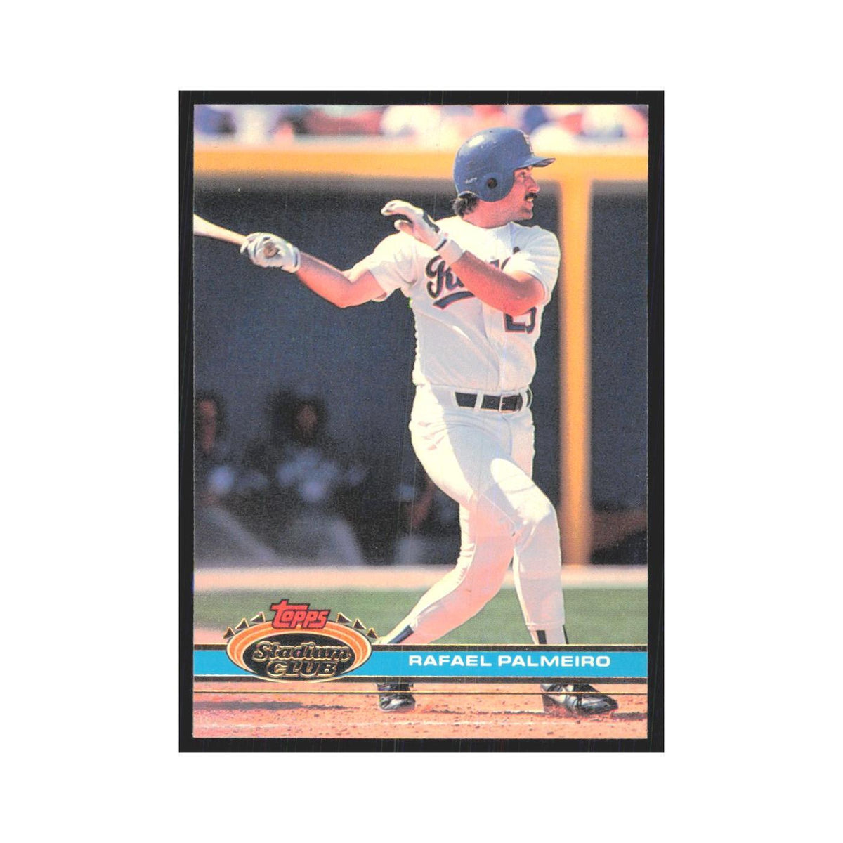 1991 Stadium Club Rafael Palmeiro Rangers #502