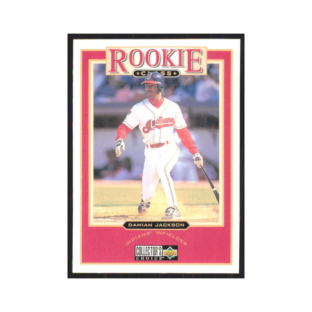 1997 Upper Deck Collectors Choice Damian Jackson RC Indians #7