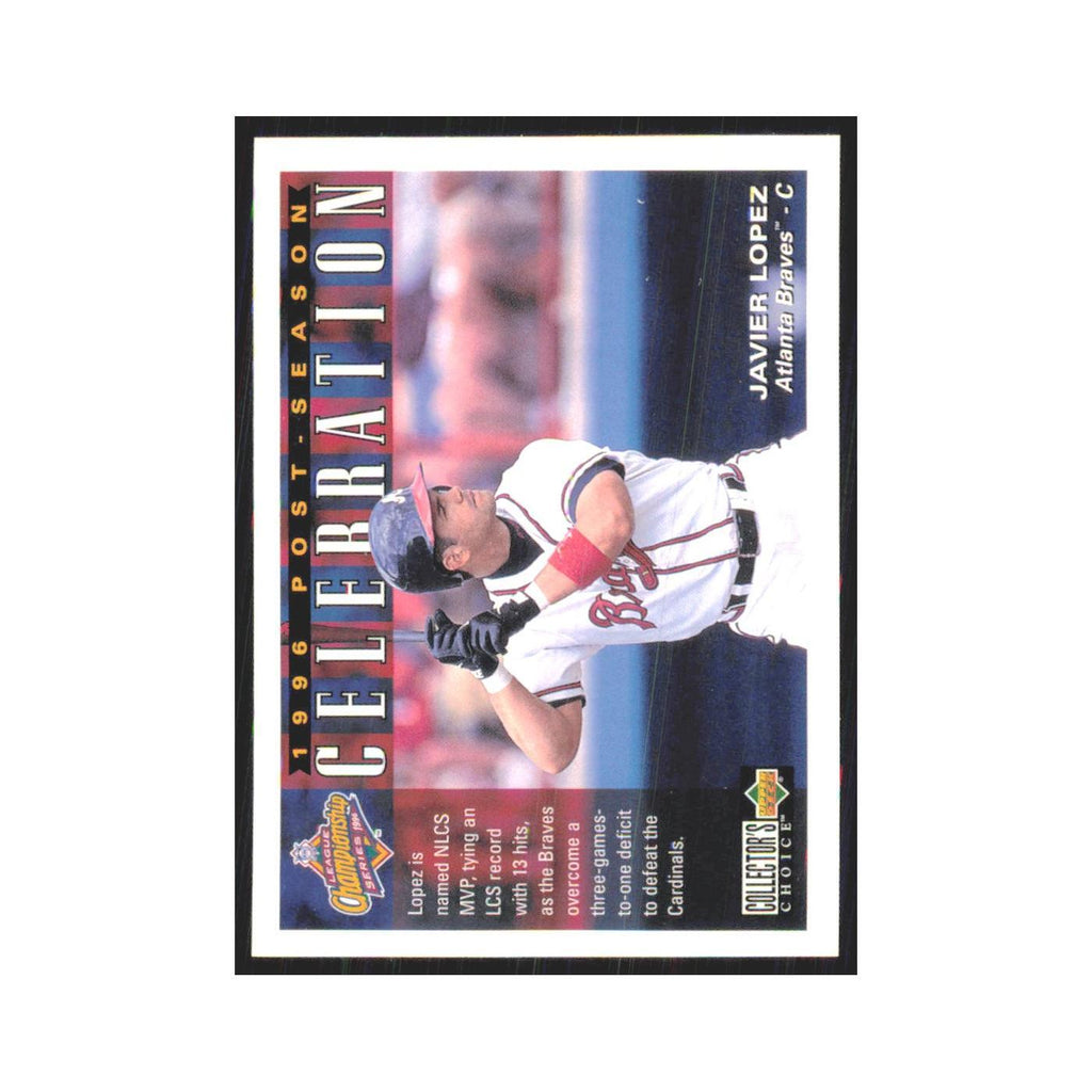 1997 Upper Deck Collectors Choice Javy Lopez Braves #222