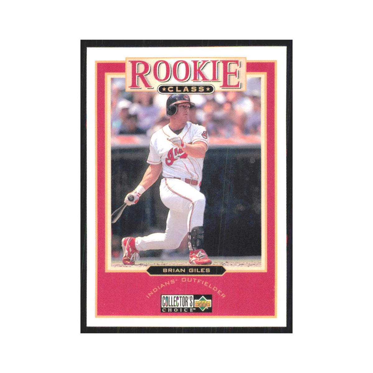 1997 Upper Deck Collectors Choice Brian Giles RC Indians #27