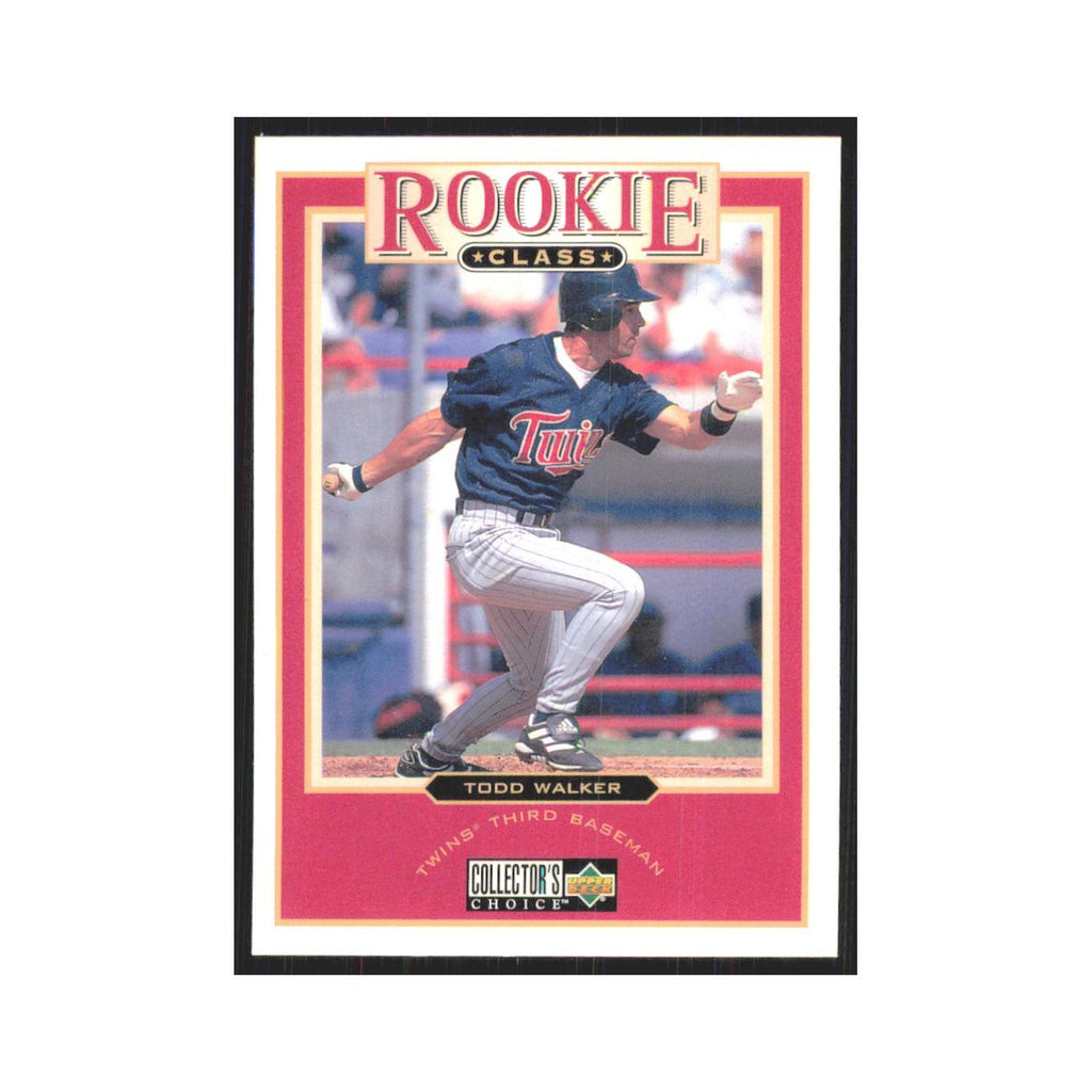 1997 Upper Deck Collectors Choice Todd Walker RC Twins #20