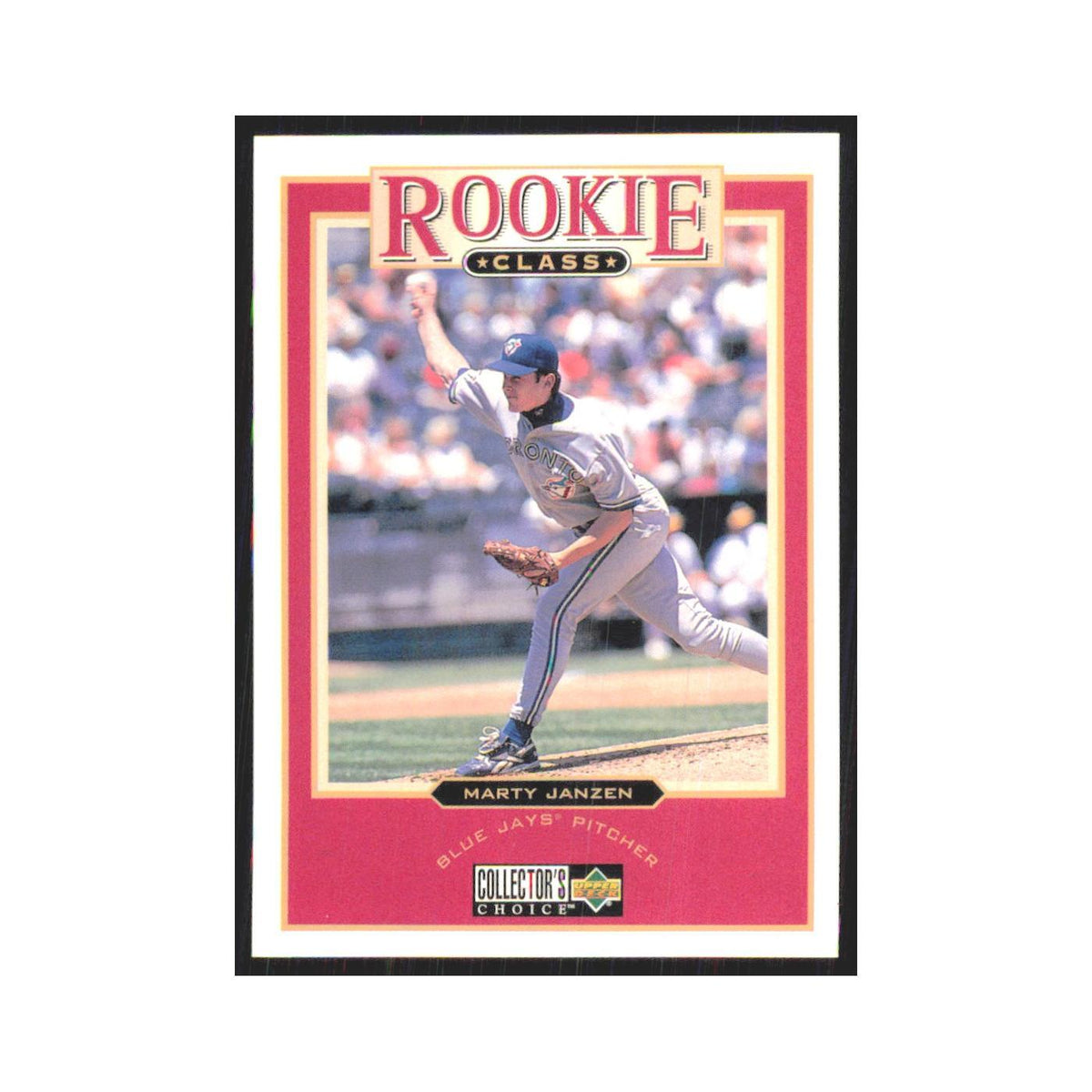 1997 Upper Deck Collectors Choice Marty Janzen RC Blue Jays #11