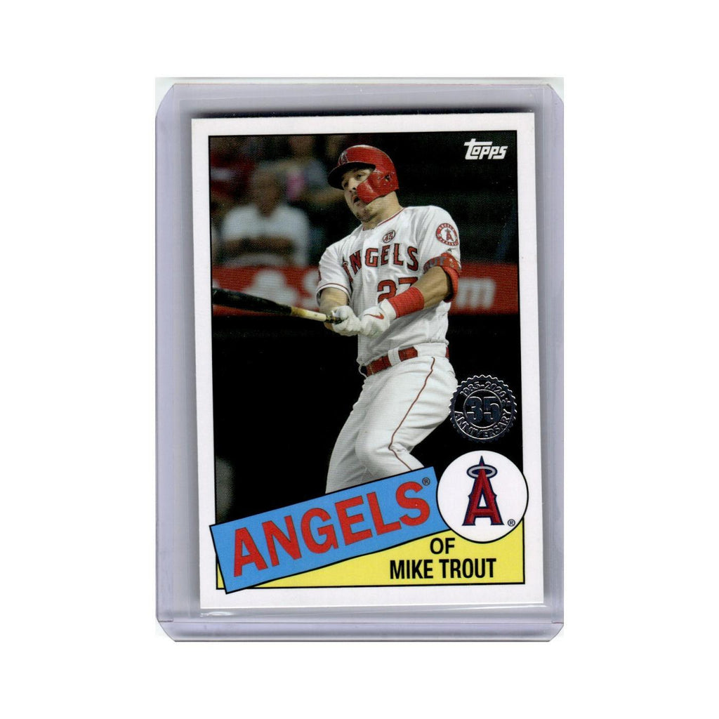Mike Trout 2020 Topps #85TB-5 Los Angeles Angels Baseball Card NM
