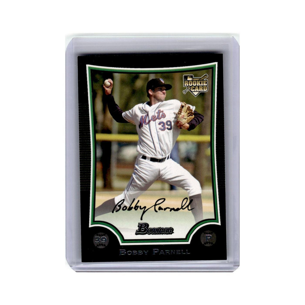 Bobby Parnell Rookie 2009 Bowman #211 New York Mets Baseball Card NM