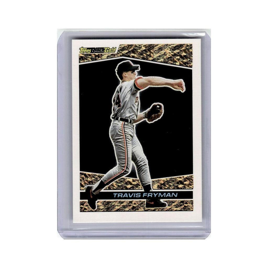 Travis Fryman 1993 Topps Black Gold #31 Detroit Tigers Baseball Card NM
