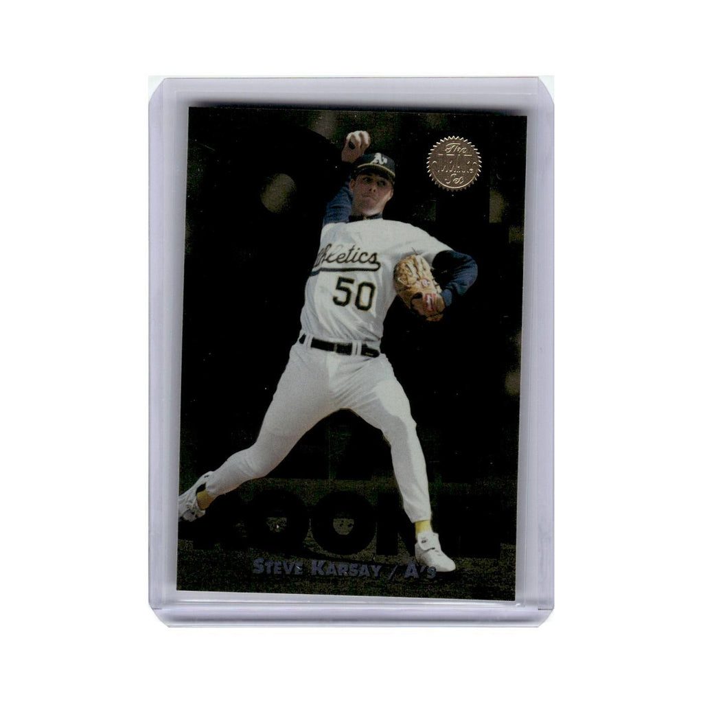 Steve Karsay 1994 Leaf Gold Rookies #9 Oakland Athletics Baseball Card NM