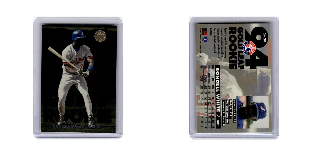 Rondell White 1994 Leaf Gold Rookies #2 Montreal Expos Baseball Card NM