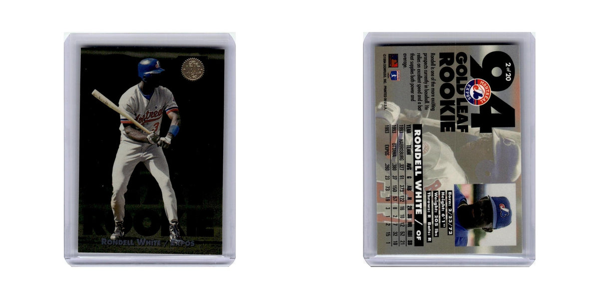 Rondell White 1994 Leaf Gold Rookies #2 Montreal Expos Baseball Card NM
